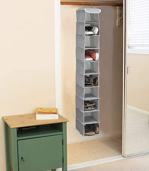 10-Tiered Hanging Closet Organizer