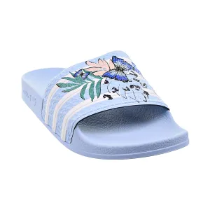 Adidas Adilette Big Kids' Slides Clear Sky-Cloud White