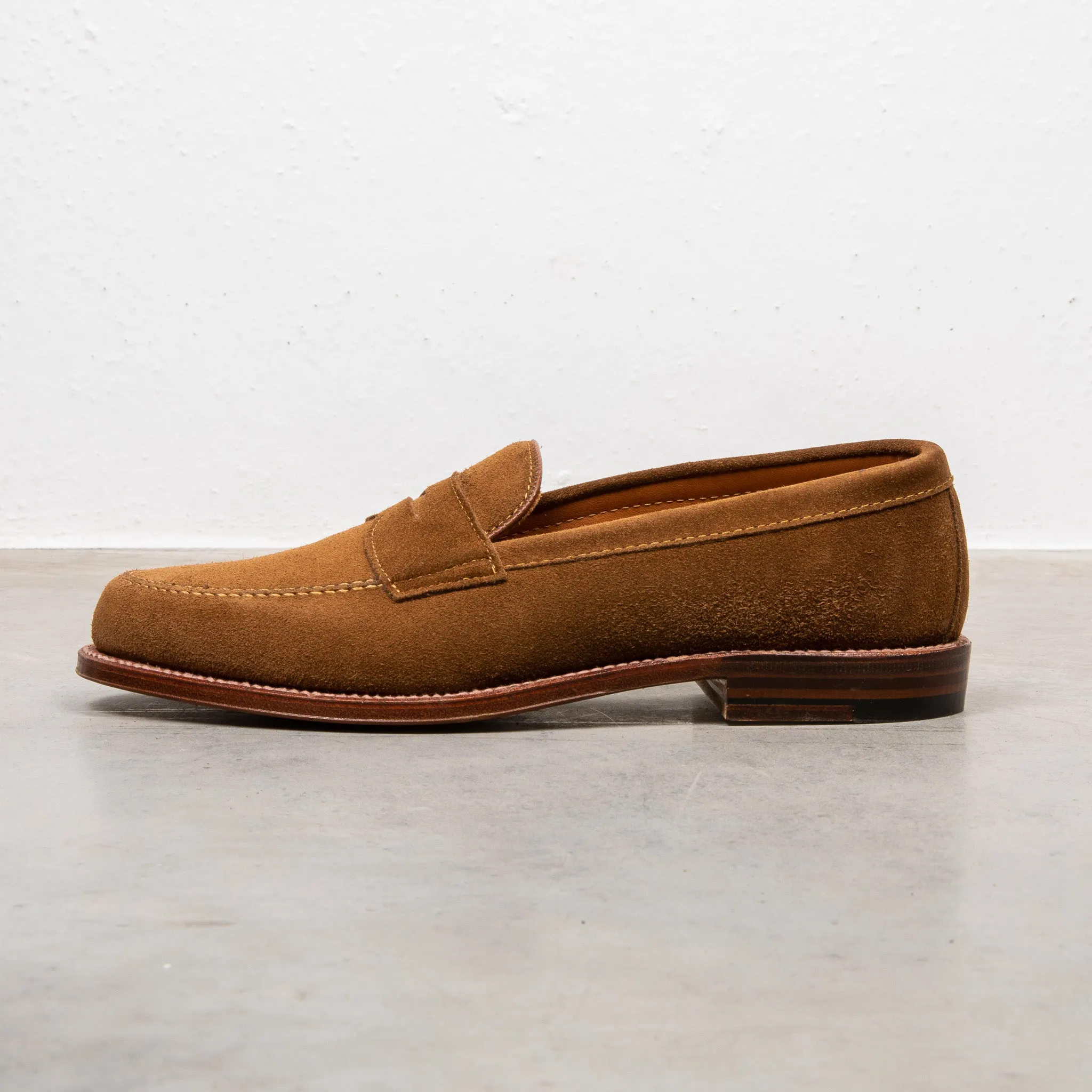 Alden Leisure loafer Snuff suede