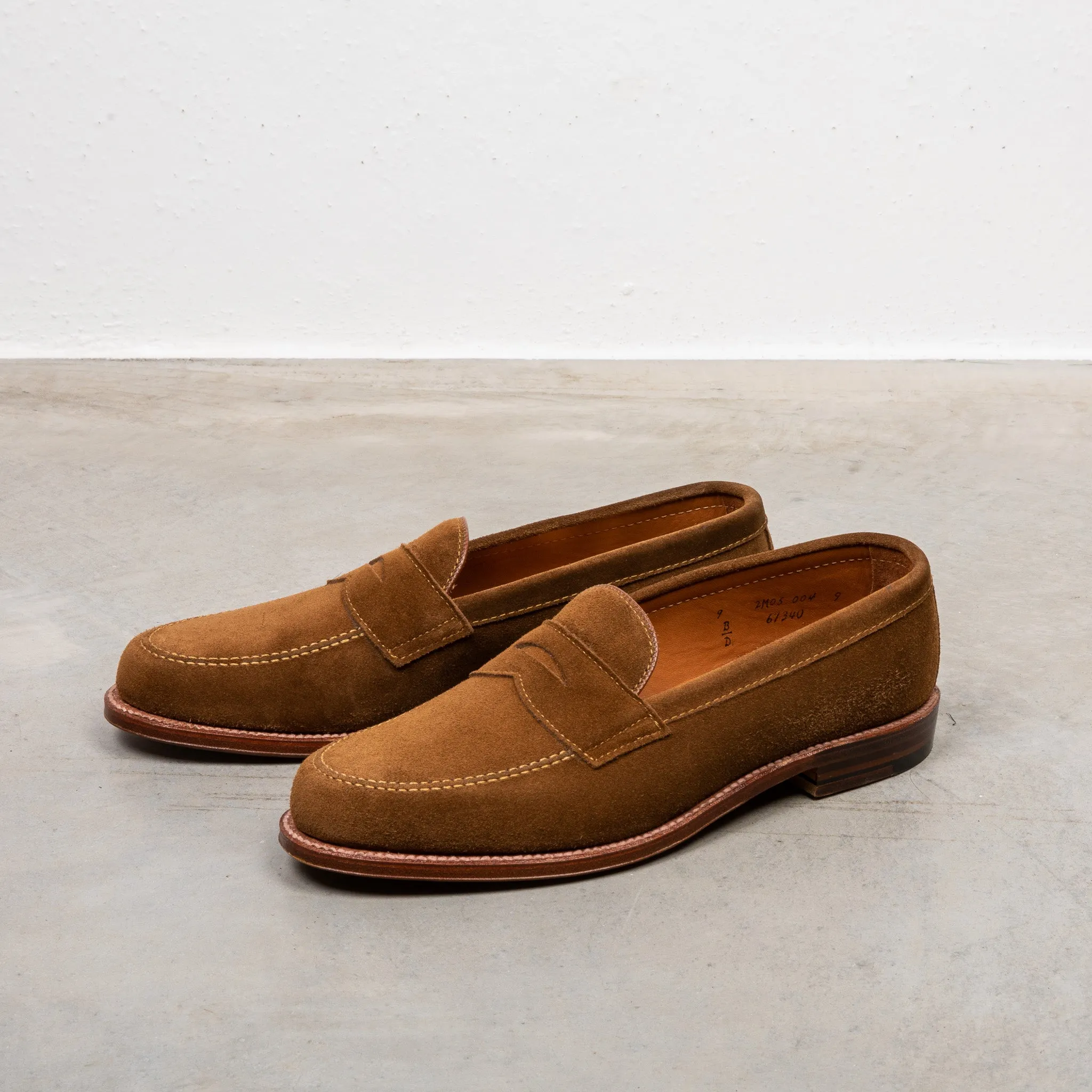 Alden Leisure loafer Snuff suede