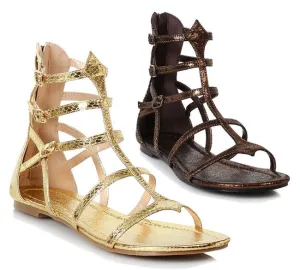 Athena-015 Strappy Faux Leather Gladiator Sandals