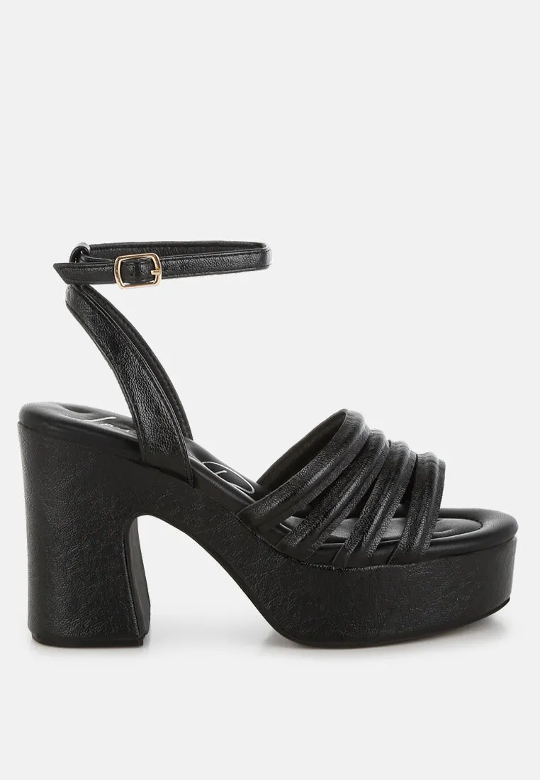 Athla Strappy High Platform Sandals