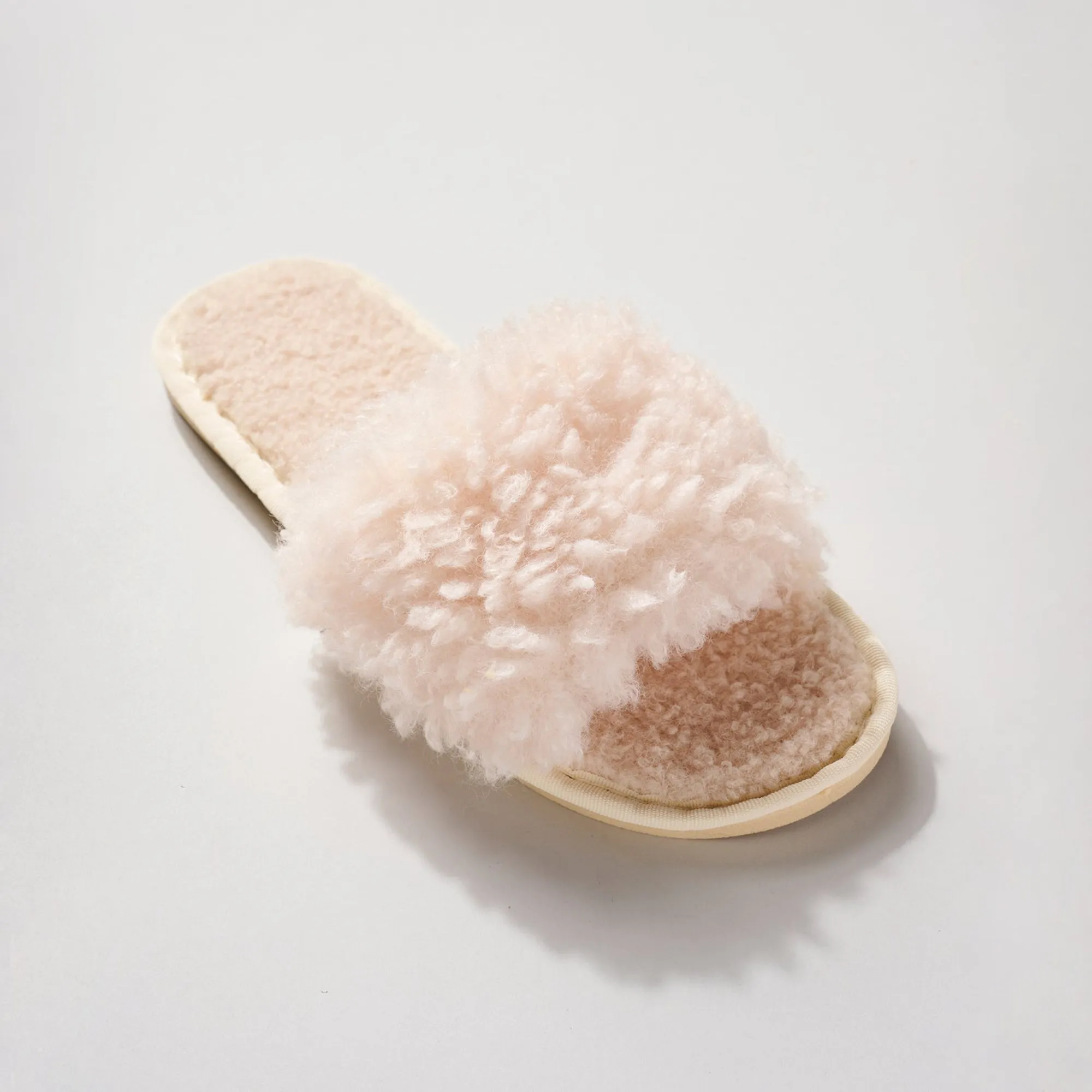 Avenue Zoe Women's Slip-on Cozy Solid Fuzzy Slippers