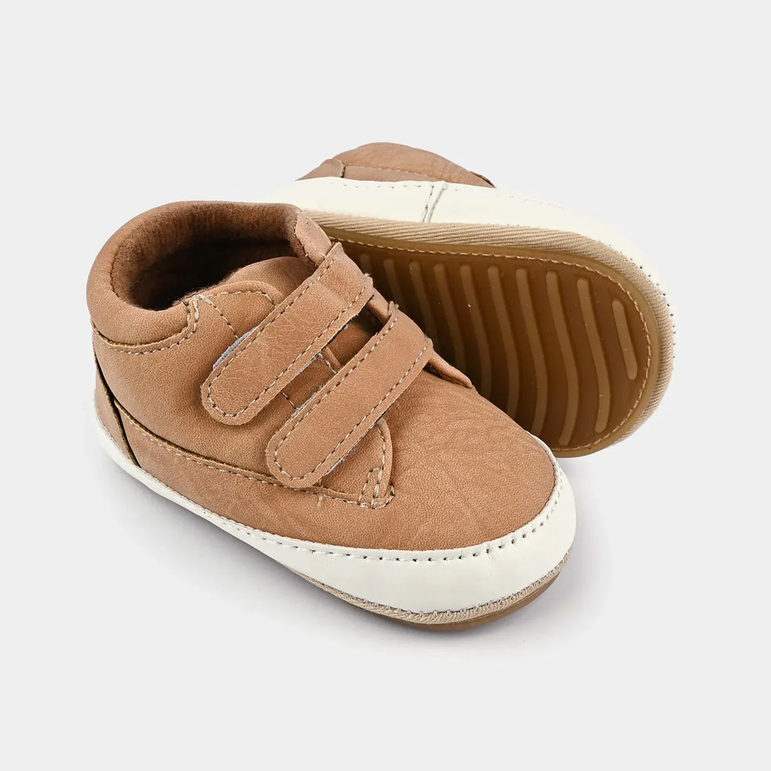 Baby Boy Shoes F23-L.BROWN