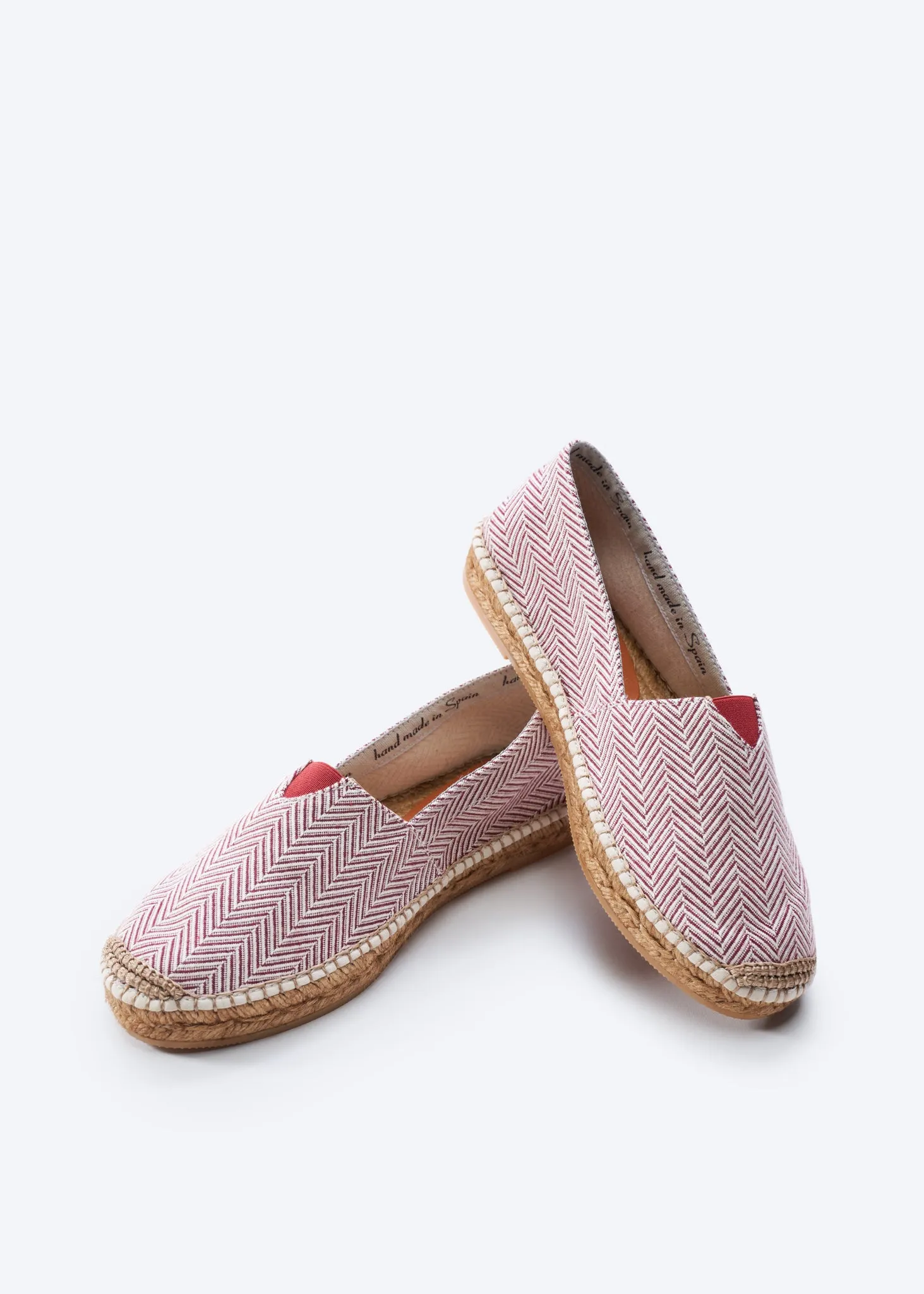 Barceloneta Herringbone Recycled PES Espadrille Flats