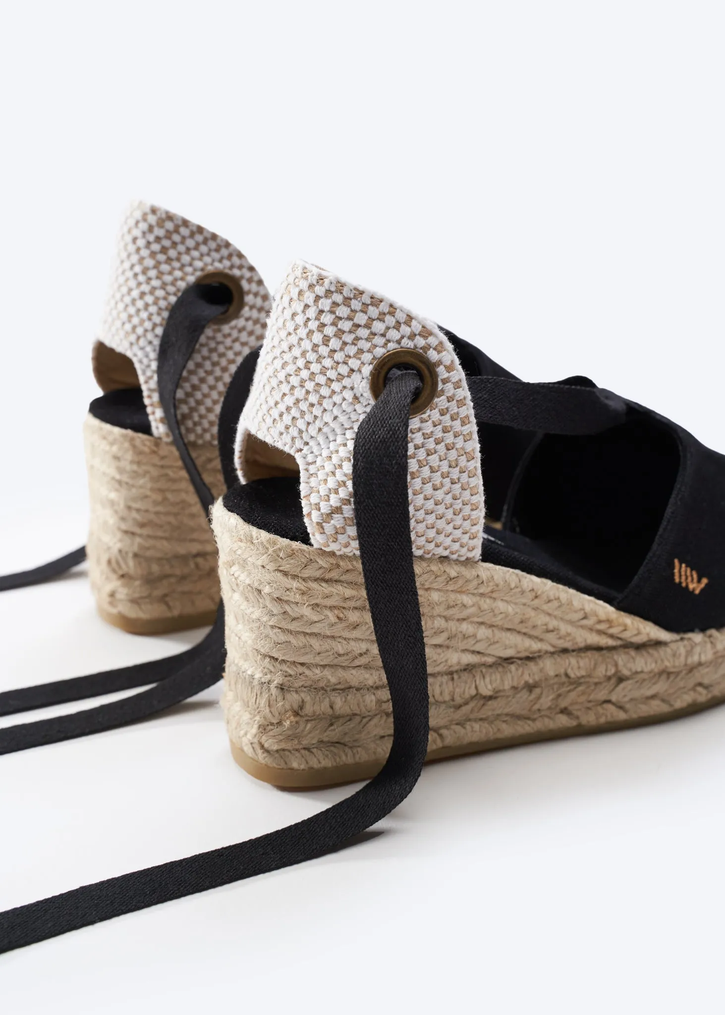 Bisbe Canvas Espadrille Platform Wedges