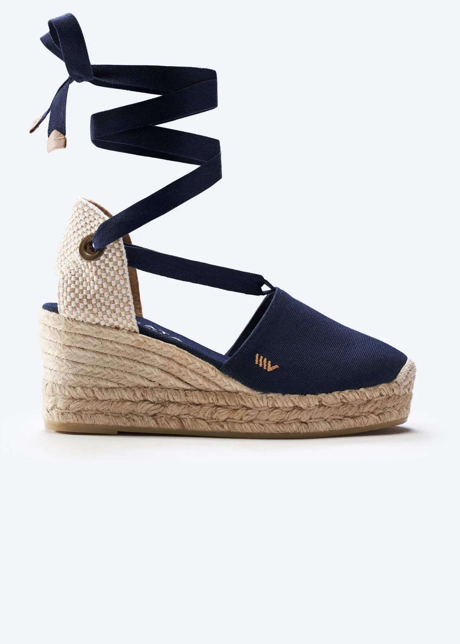 Bisbe Canvas Espadrille Platform Wedges