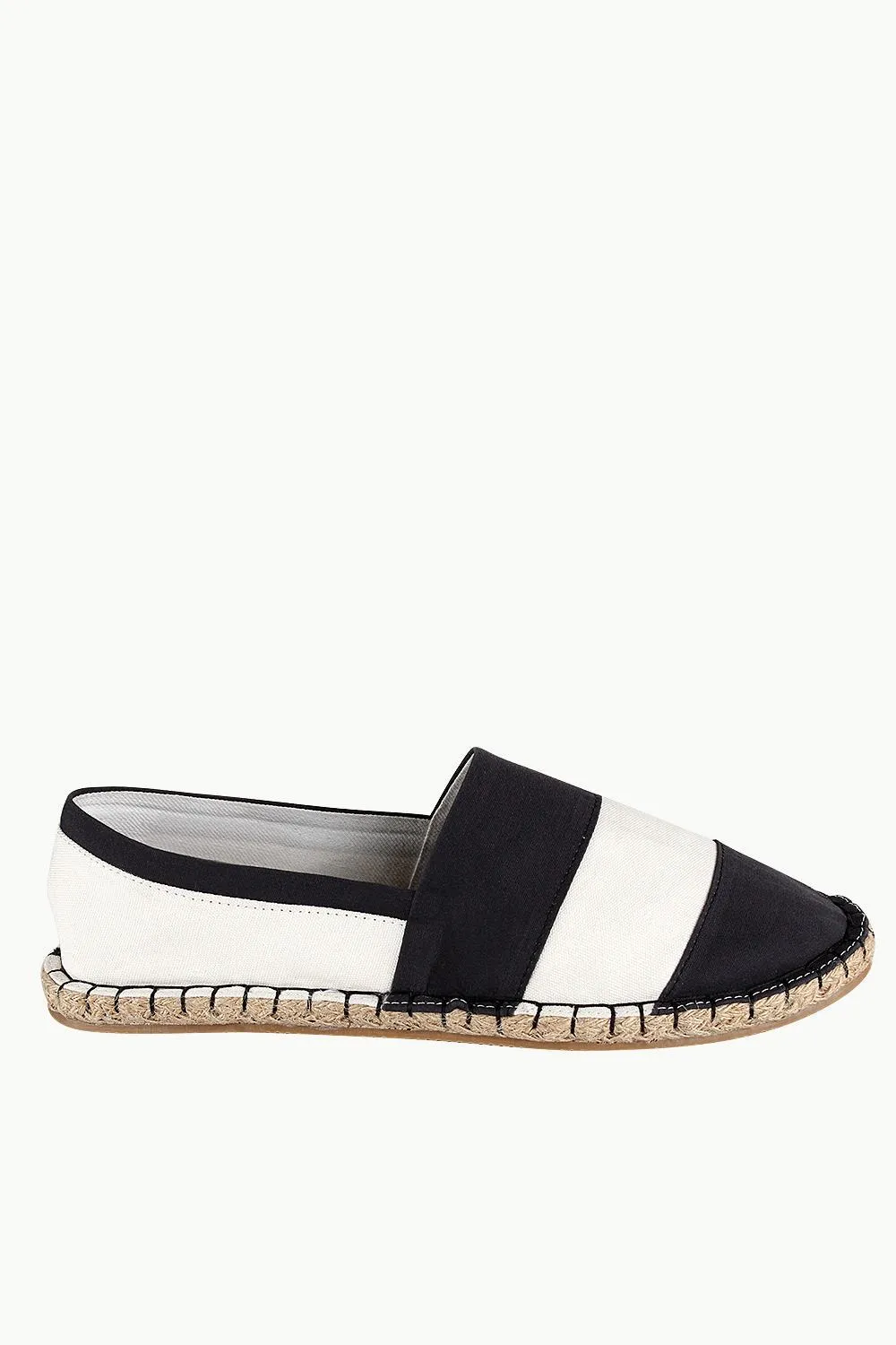 Block Striped Espadrilles