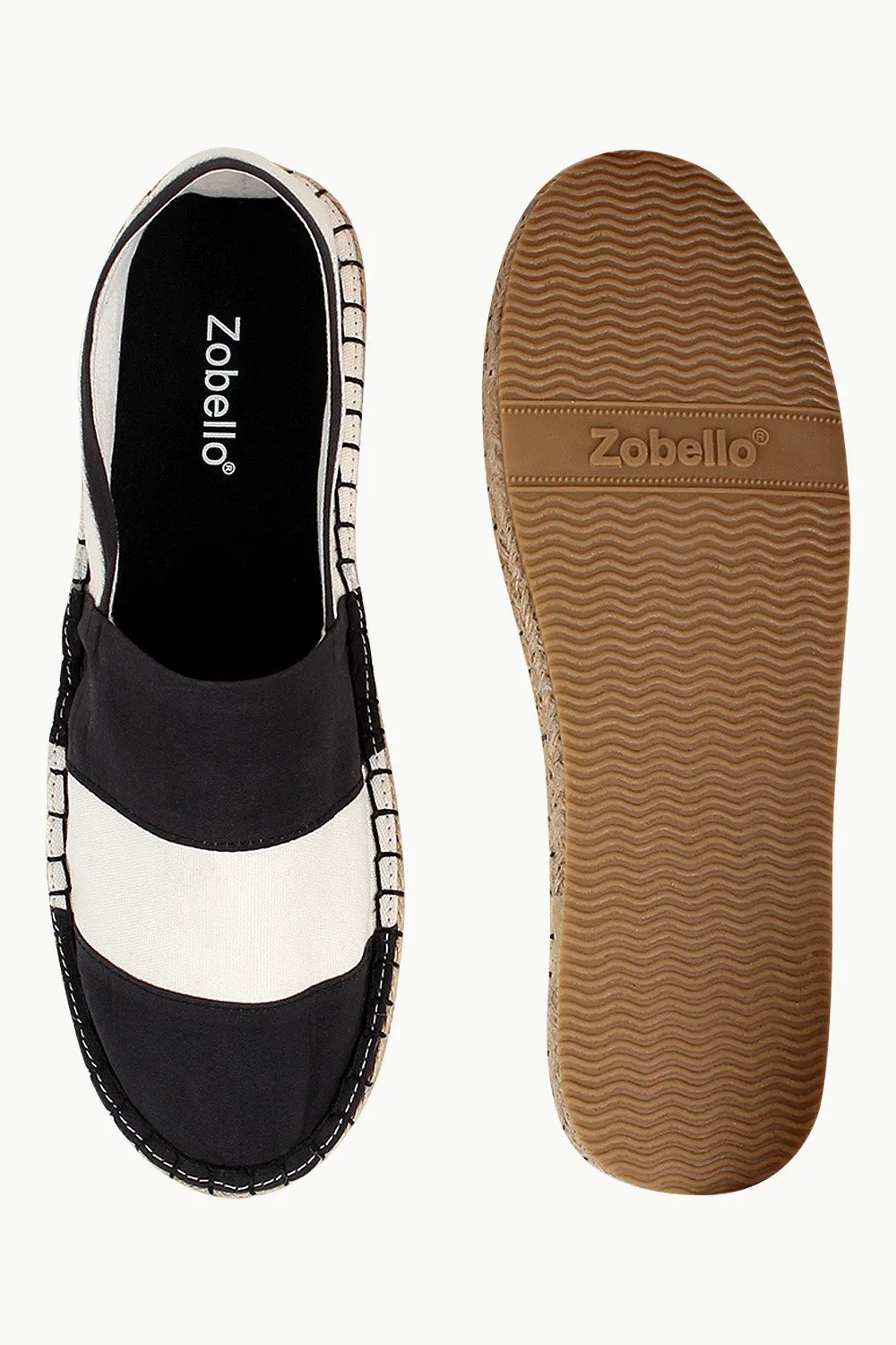 Block Striped Espadrilles