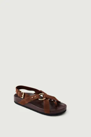 BROWN MEXICO SANDALS