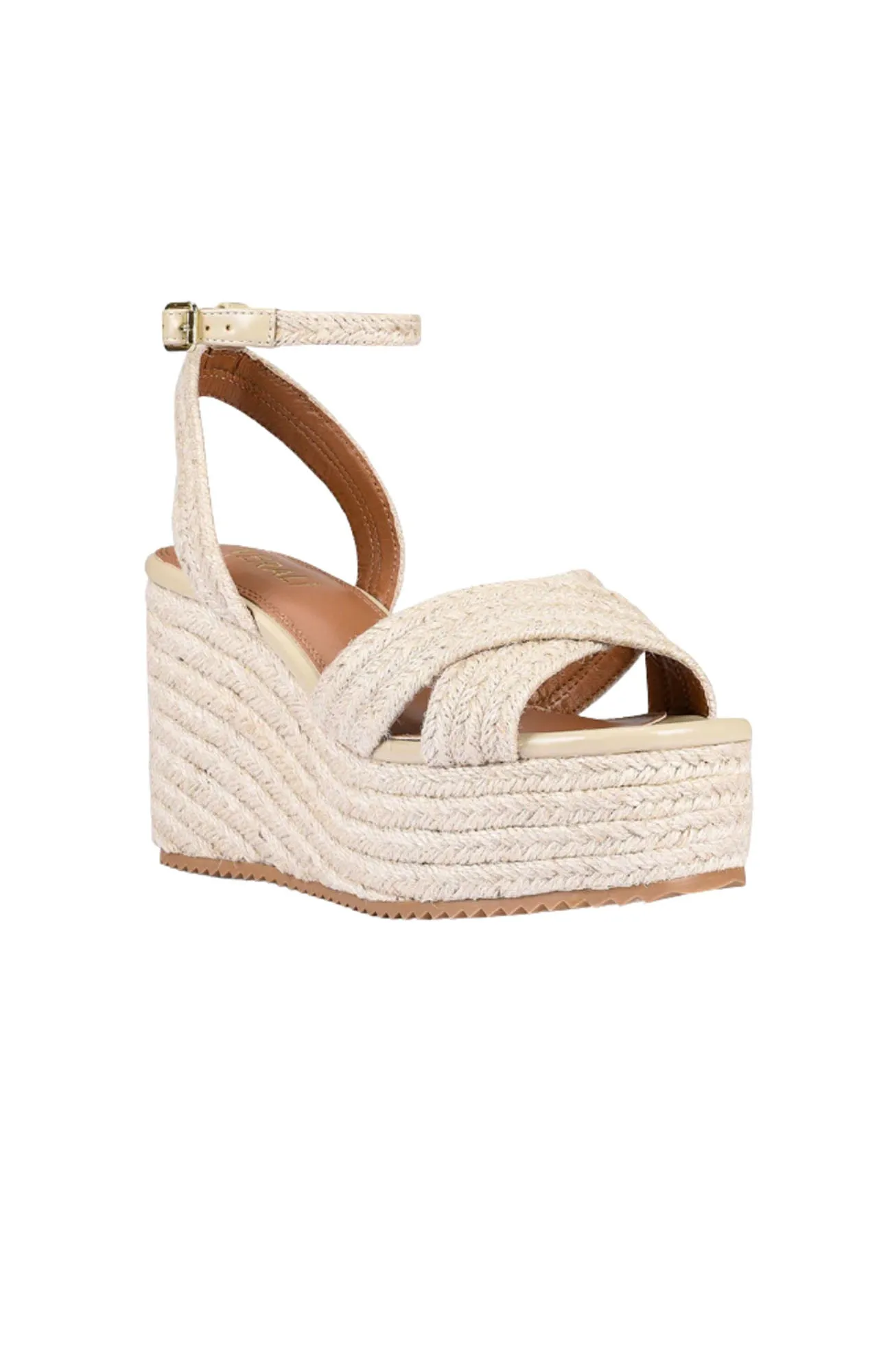 Callie Espadrille Wedges Natural