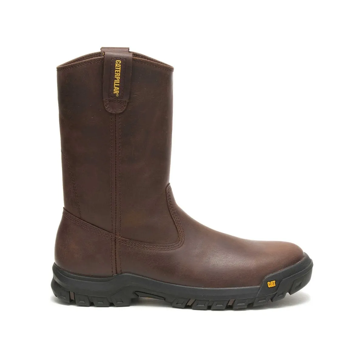 Caterpillar Drawbar Steel Toe Men's Work Boot (p91155) In Summer Brown