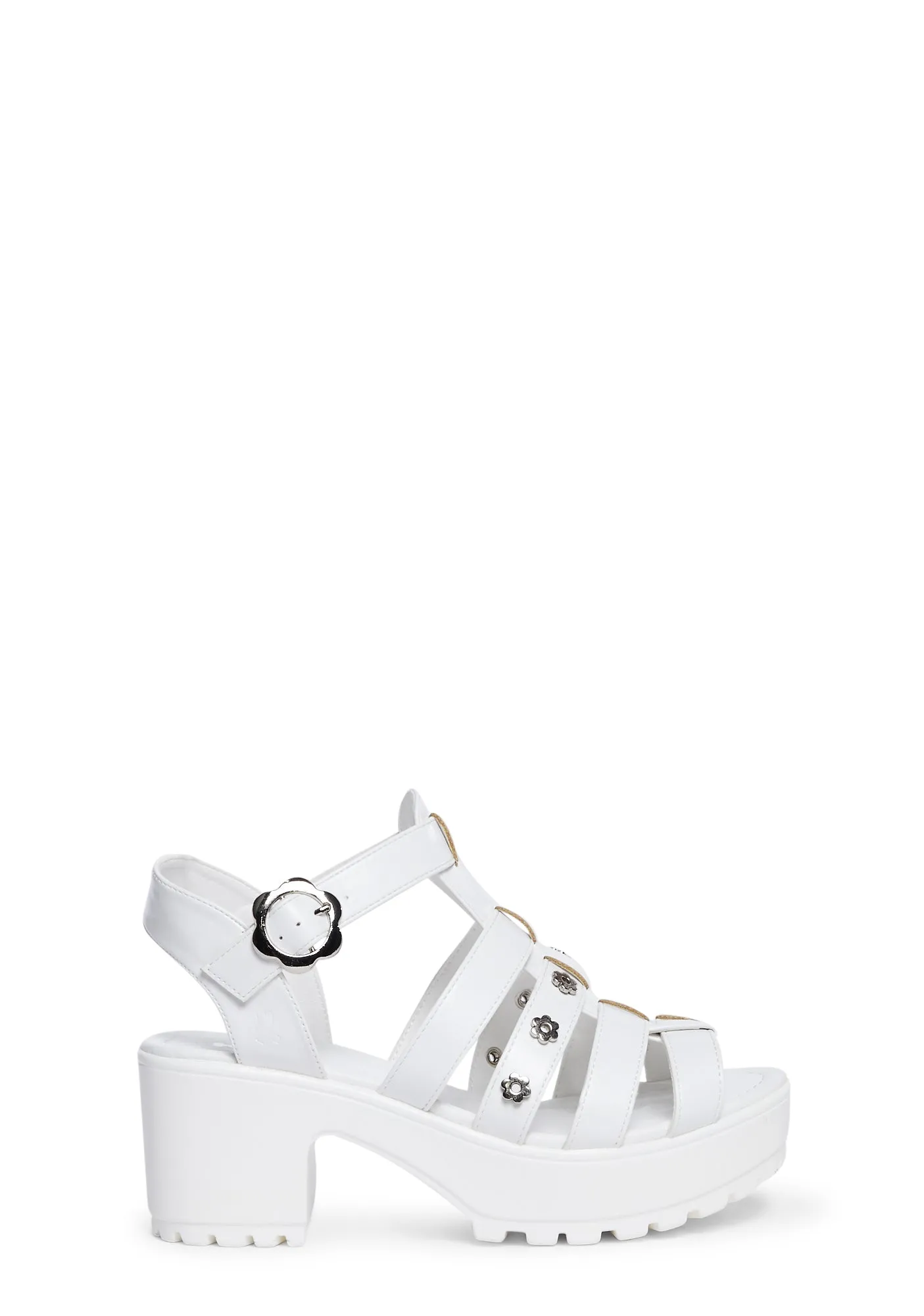 Desert Paradise Platform Sandals - Coconut Flower