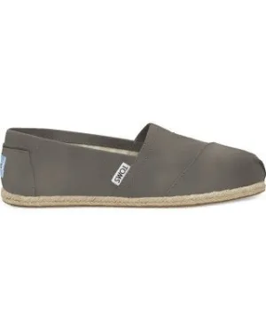 Drizzle Grey Washed Canvas Alpargatas (Women’s)