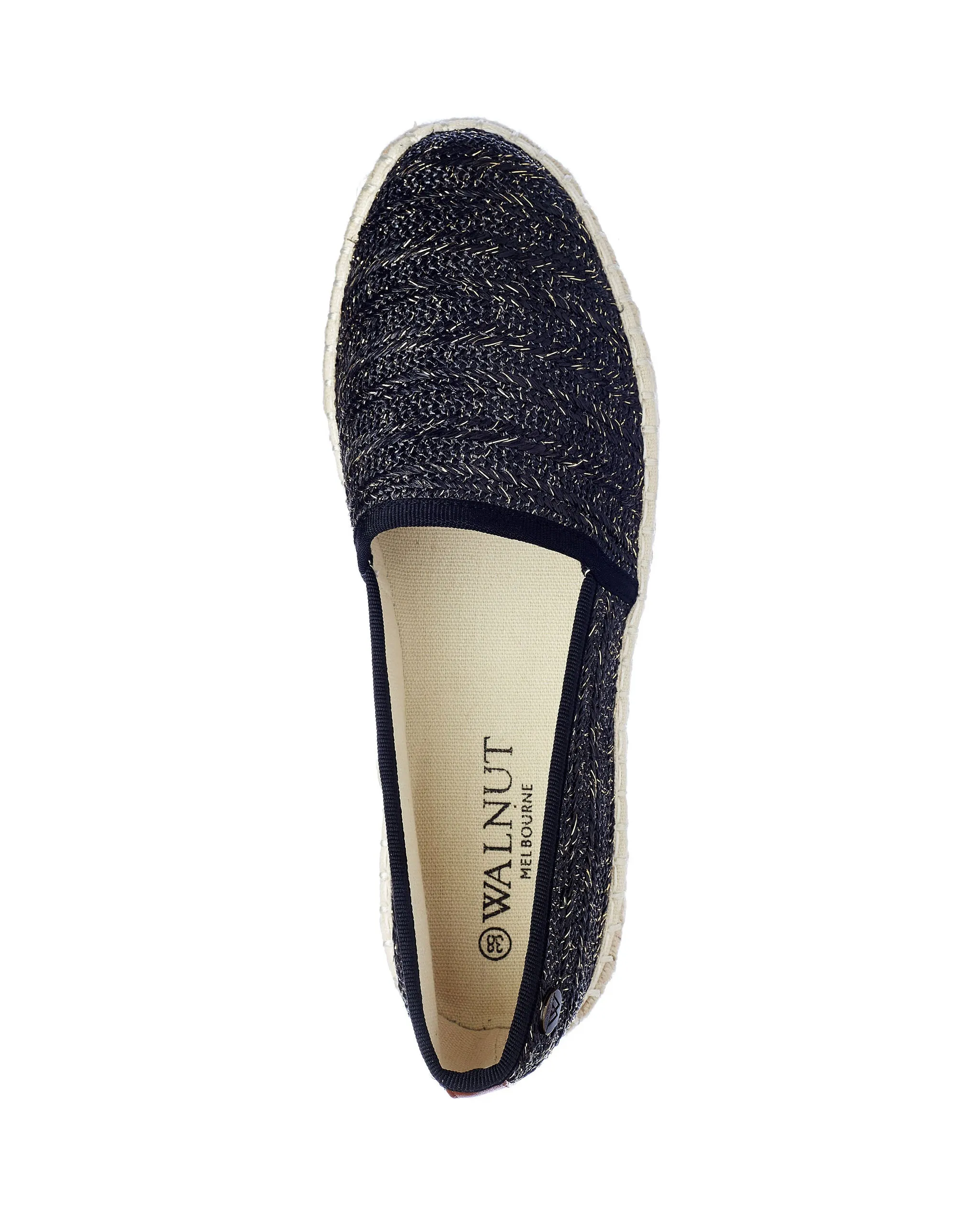 Georgie Raf Espadrille Met Black