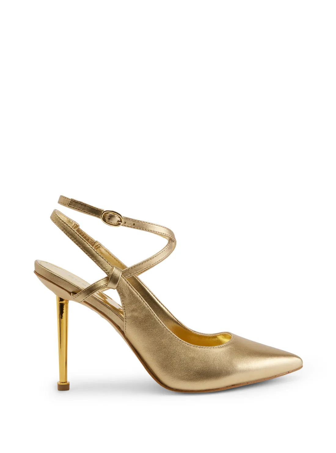 Gold Staton Metallic High Heels