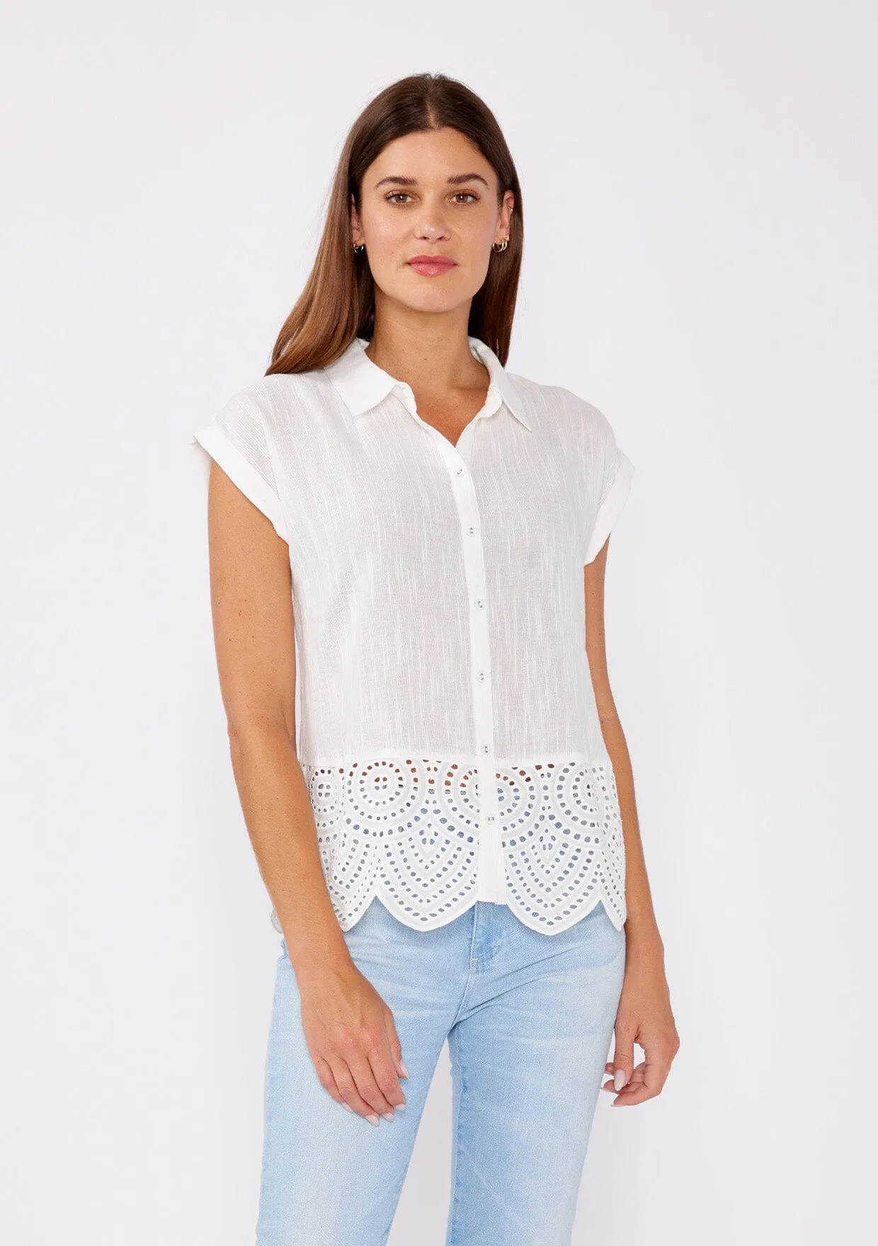 Haven Eyelet Top