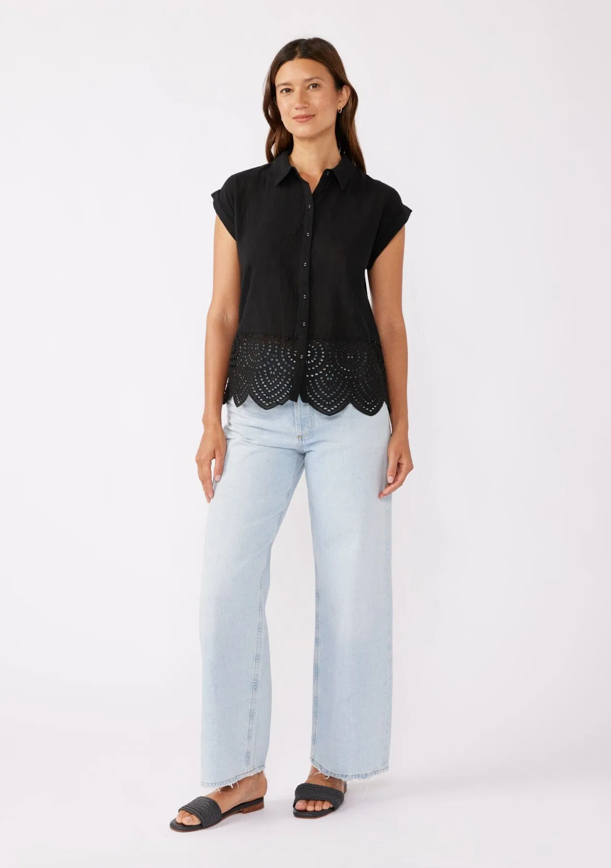 Haven Eyelet Top