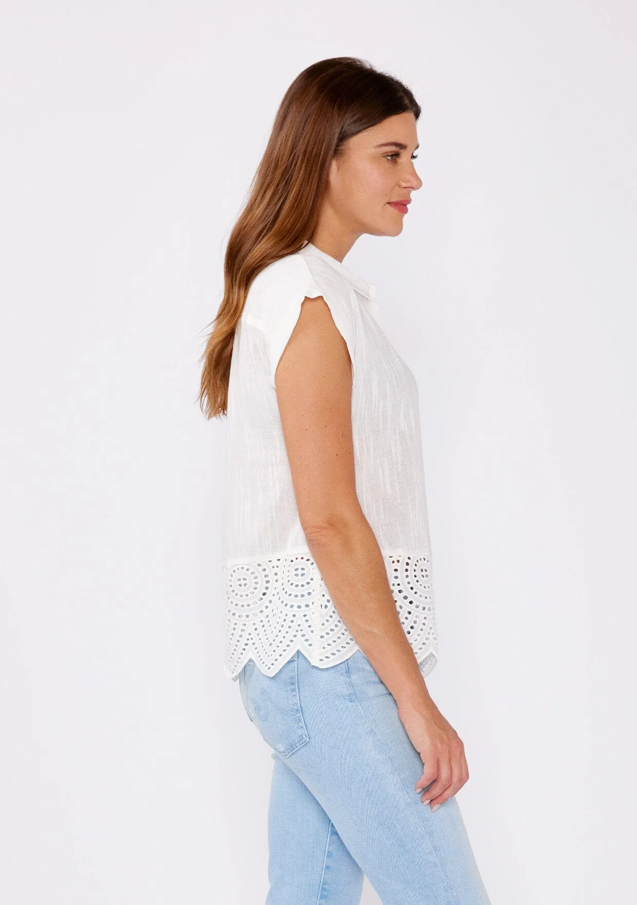 Haven Eyelet Top