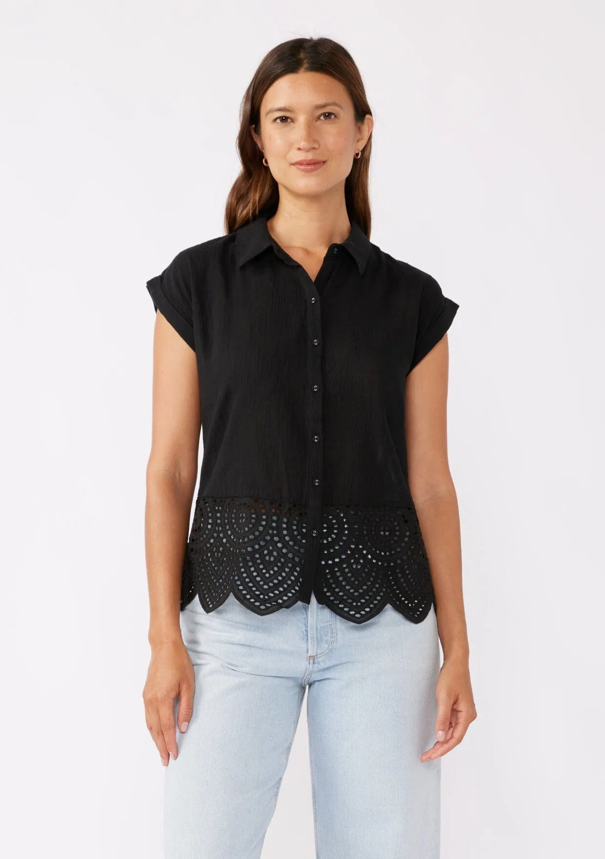 Haven Eyelet Top