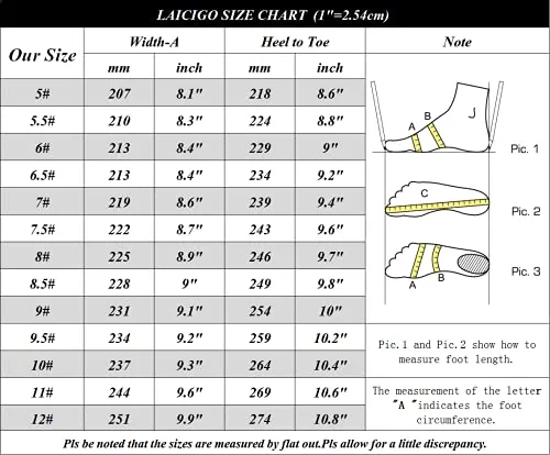 LAICIGO Women’s Cut Out Wegde Sneakers Closed Toe Back Zipper Faux Leather Summer Platform Sandals