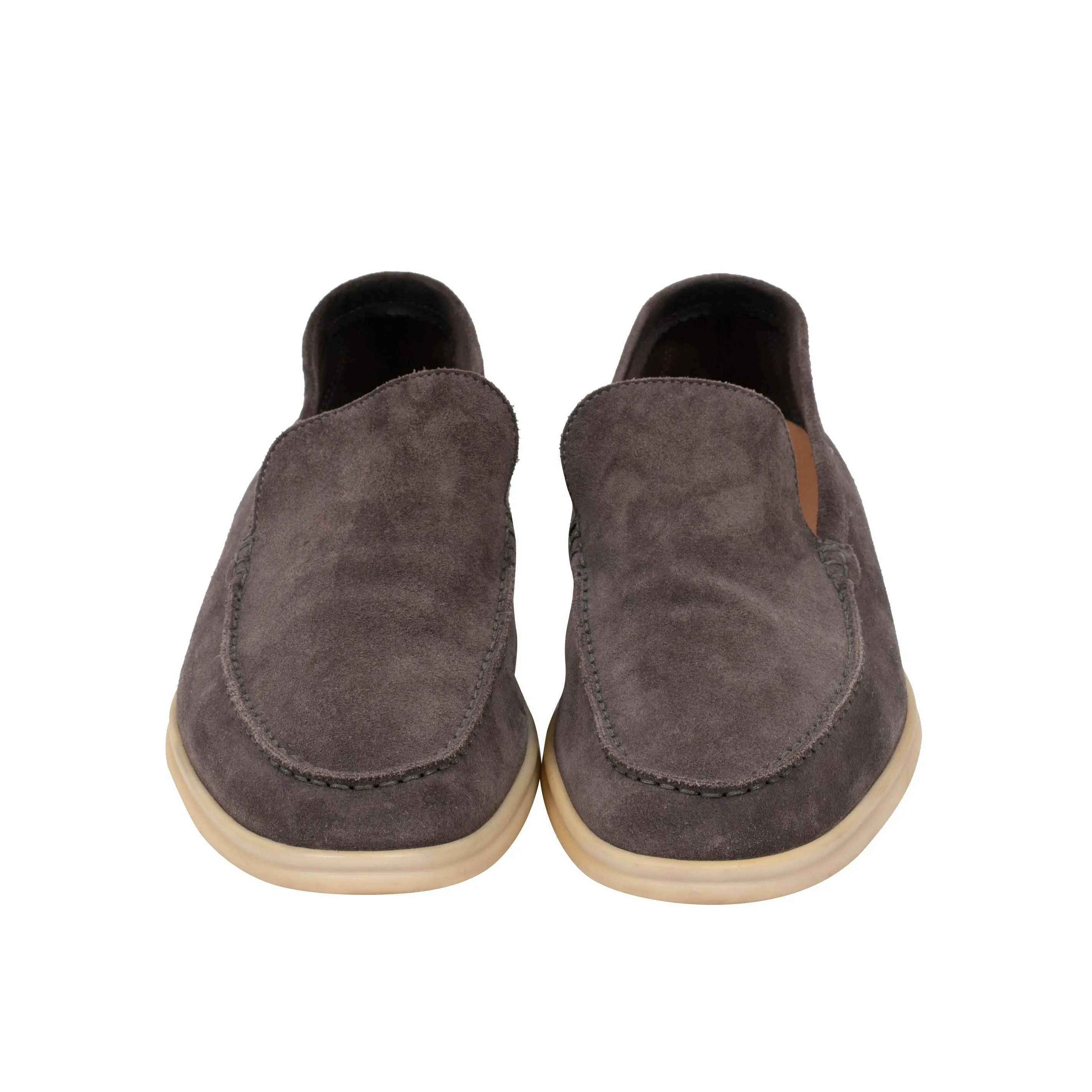 Light Brown Summer Walk Slip Ons