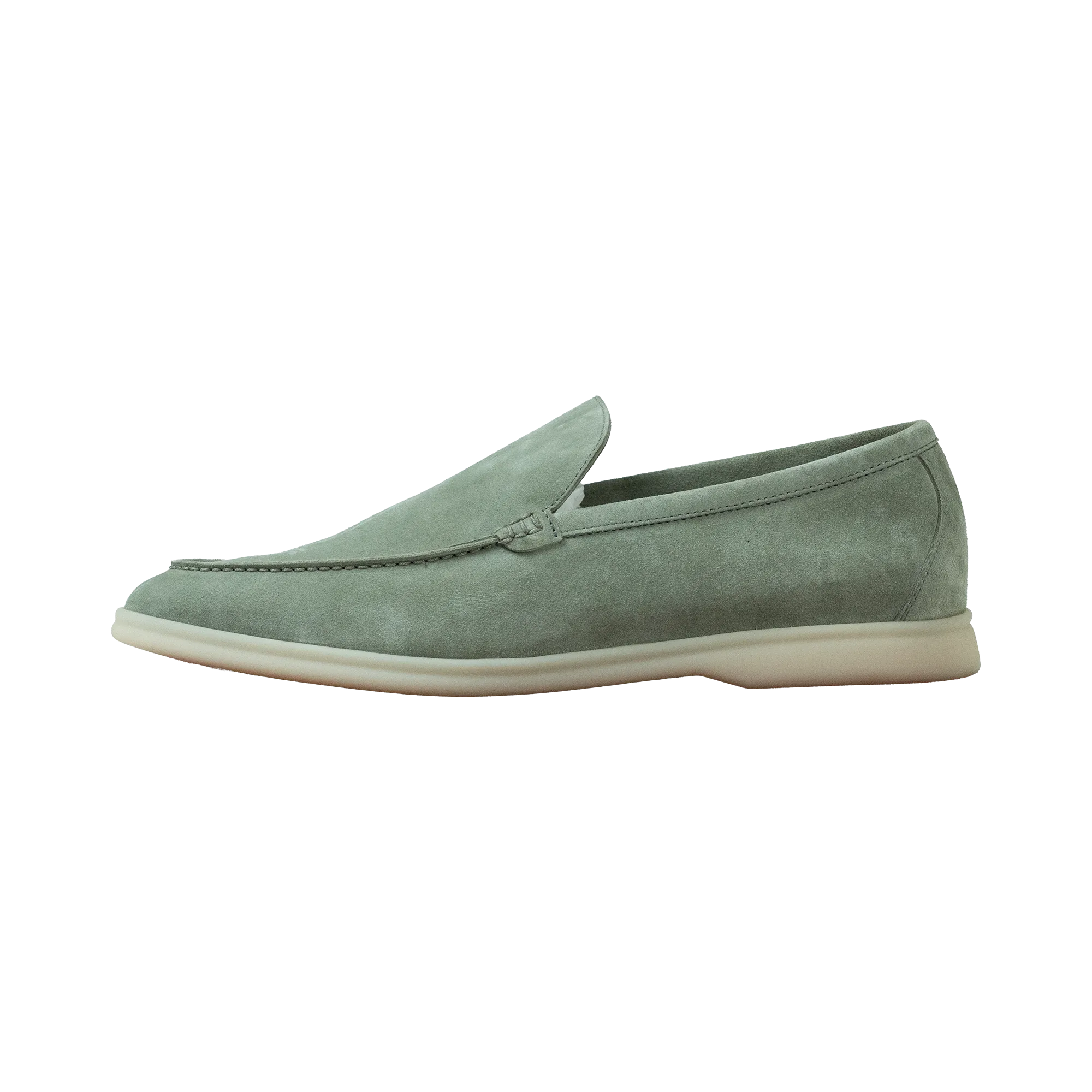 Loro Piana Summer Walk Loafer Light Green