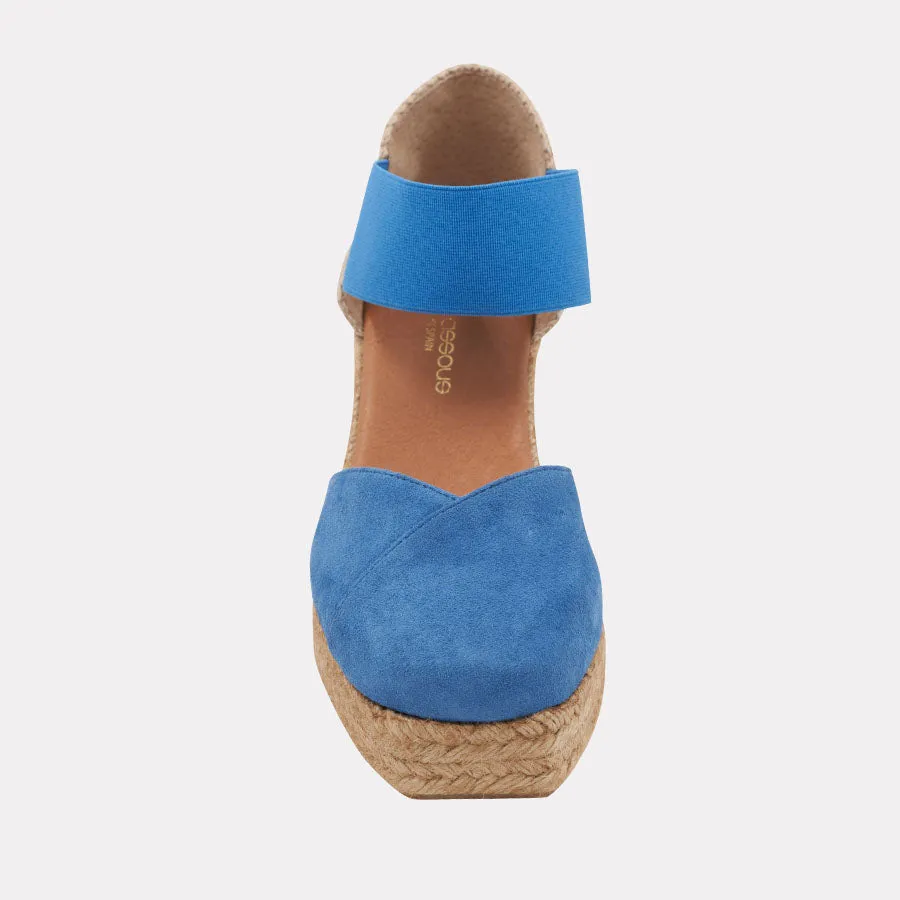 Pedra Suede Espadrille Wedge