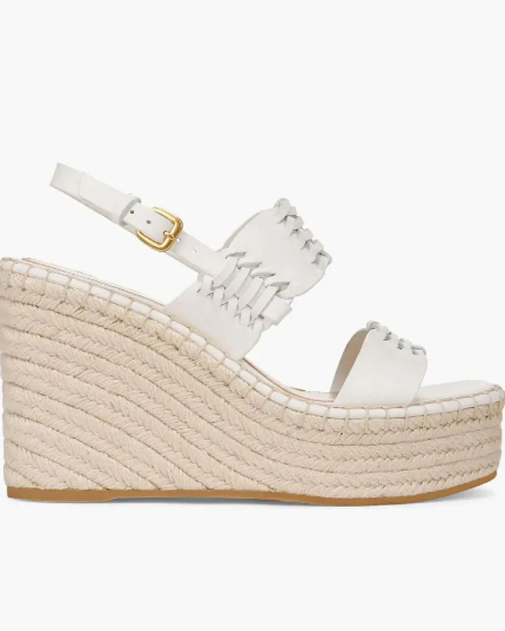 Riya Espadrille Wedge in Coconut