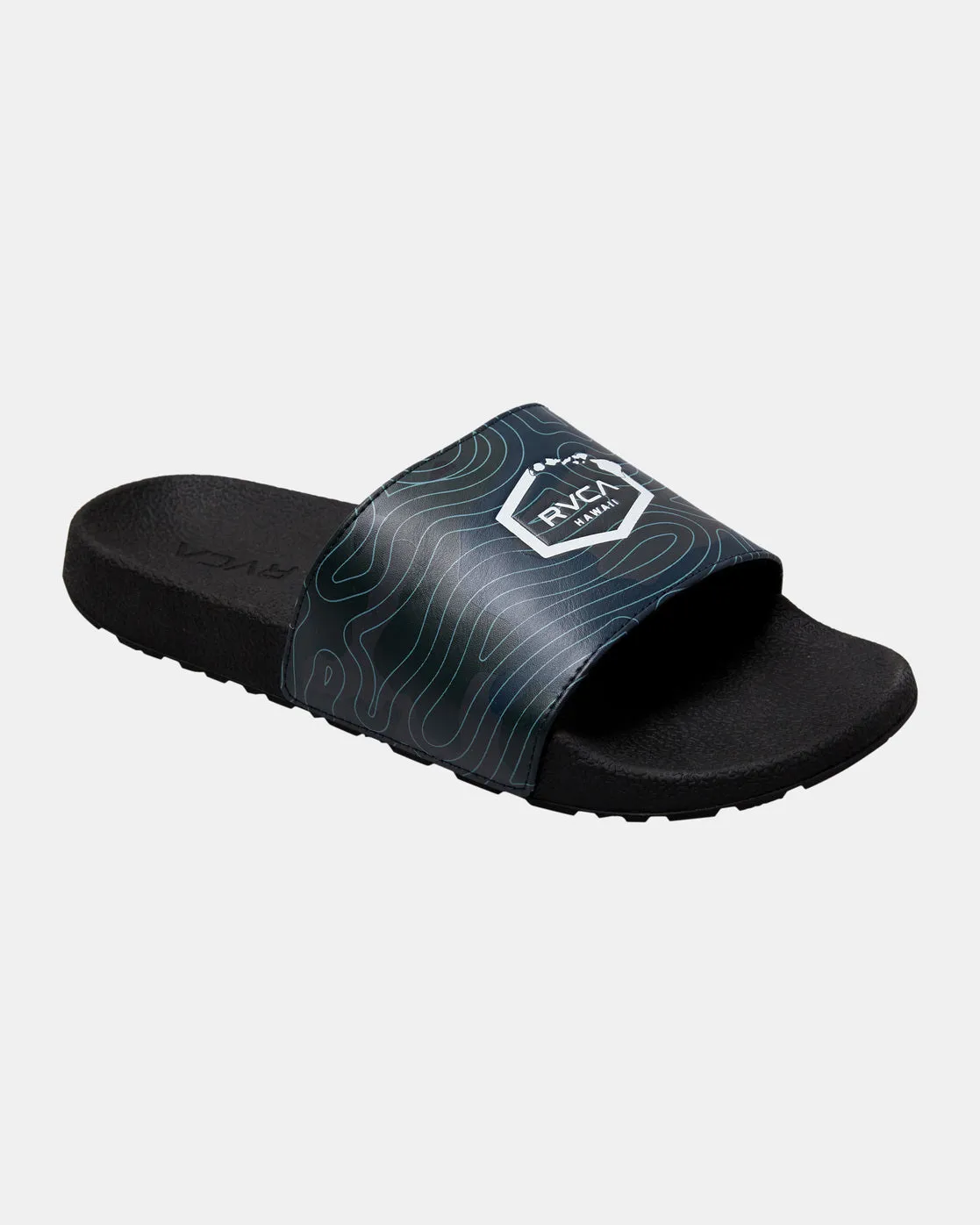 RVCA Sport Slides - Hawaii Topo Camo