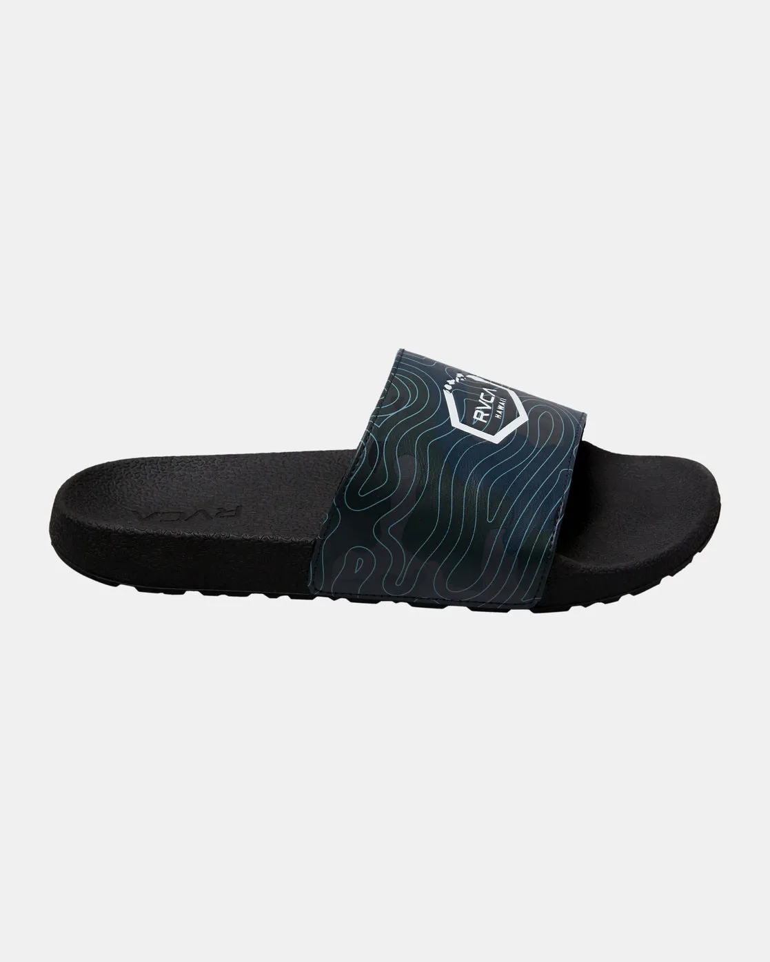 RVCA Sport Slides - Hawaii Topo Camo