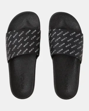 RVCA Sport Slides - RVCA Monogram