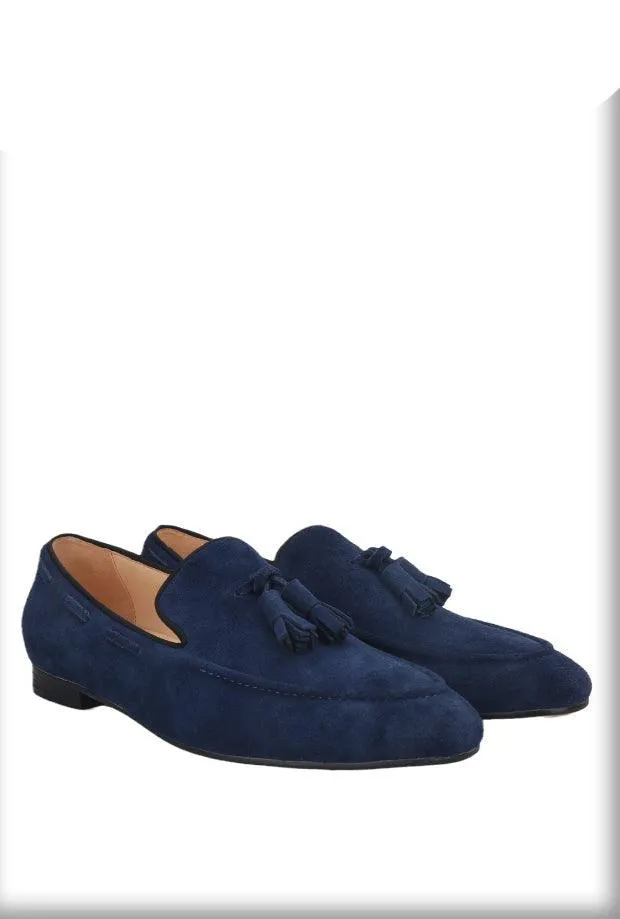 Suede Tassel Men Loafers