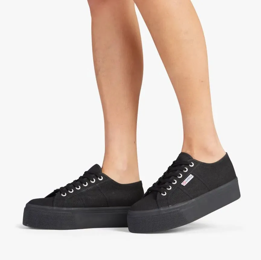 Superga 2790 Platform Black Mono