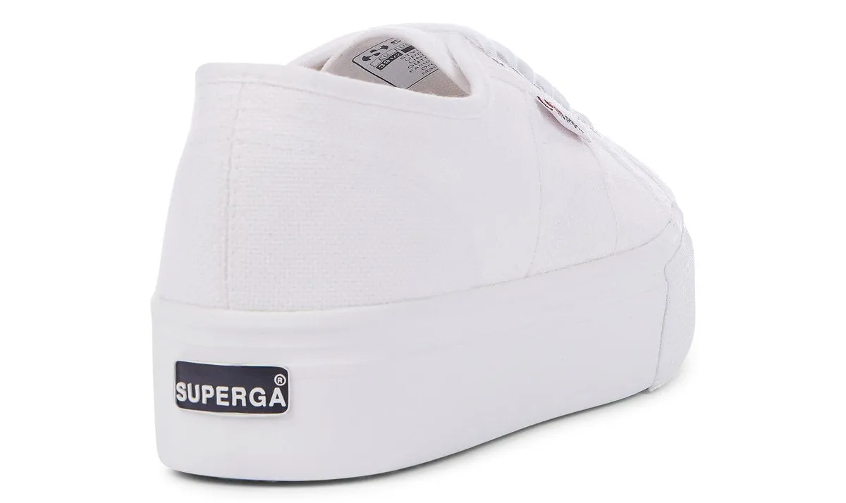 Superga 2790 Platform Canvas White