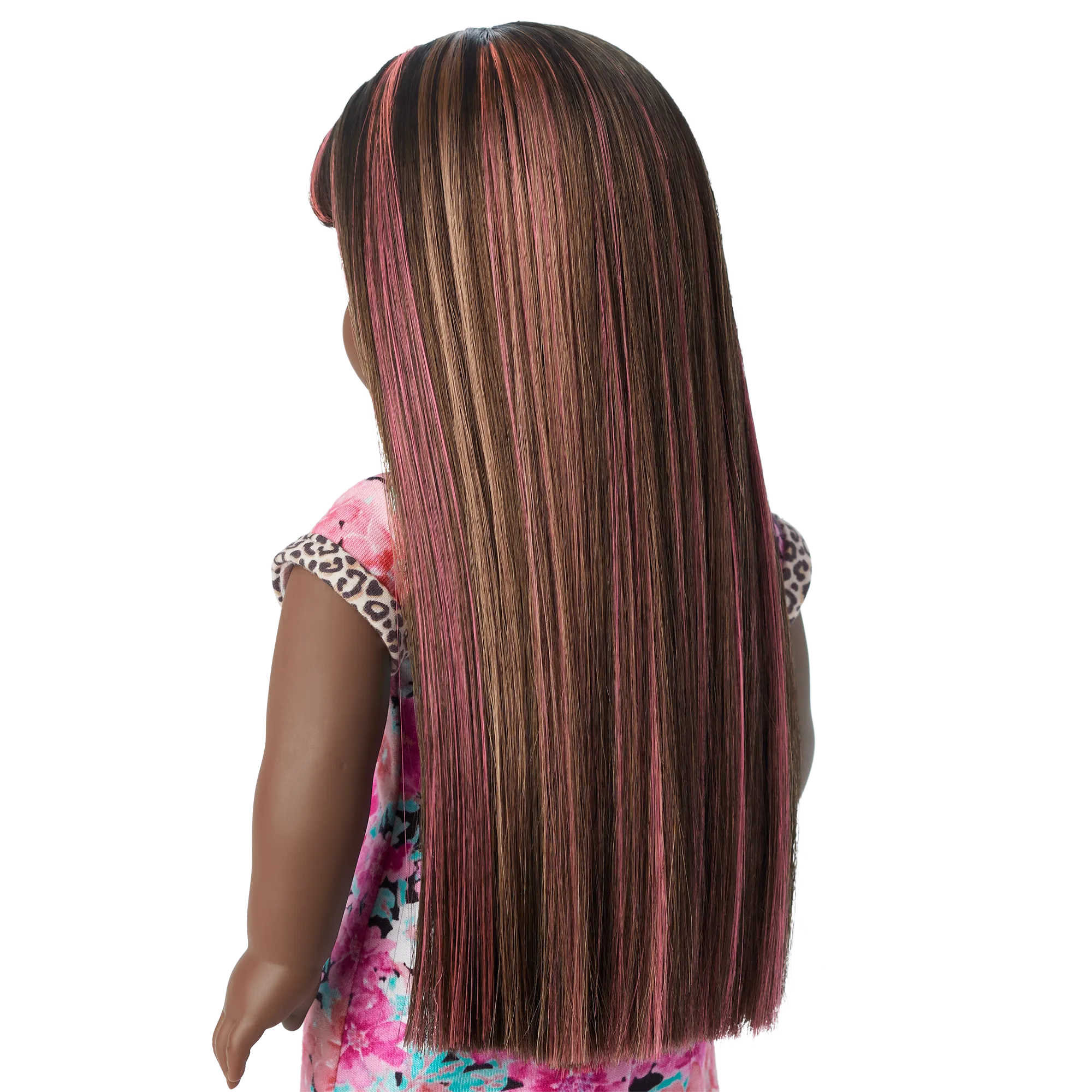 Truly Me™ 18-inch Doll #109 with straight dark-brown hair with bangs