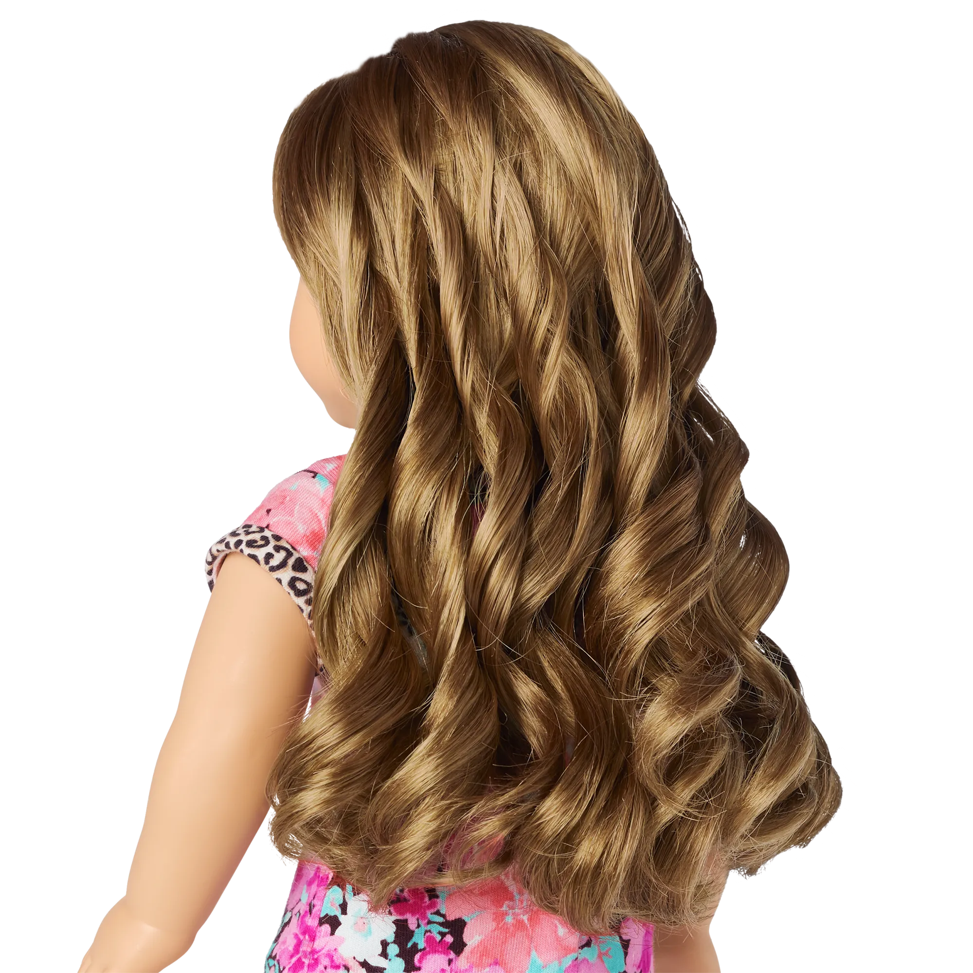 Truly Me™ 18-inch Doll #118 with curly caramel hair