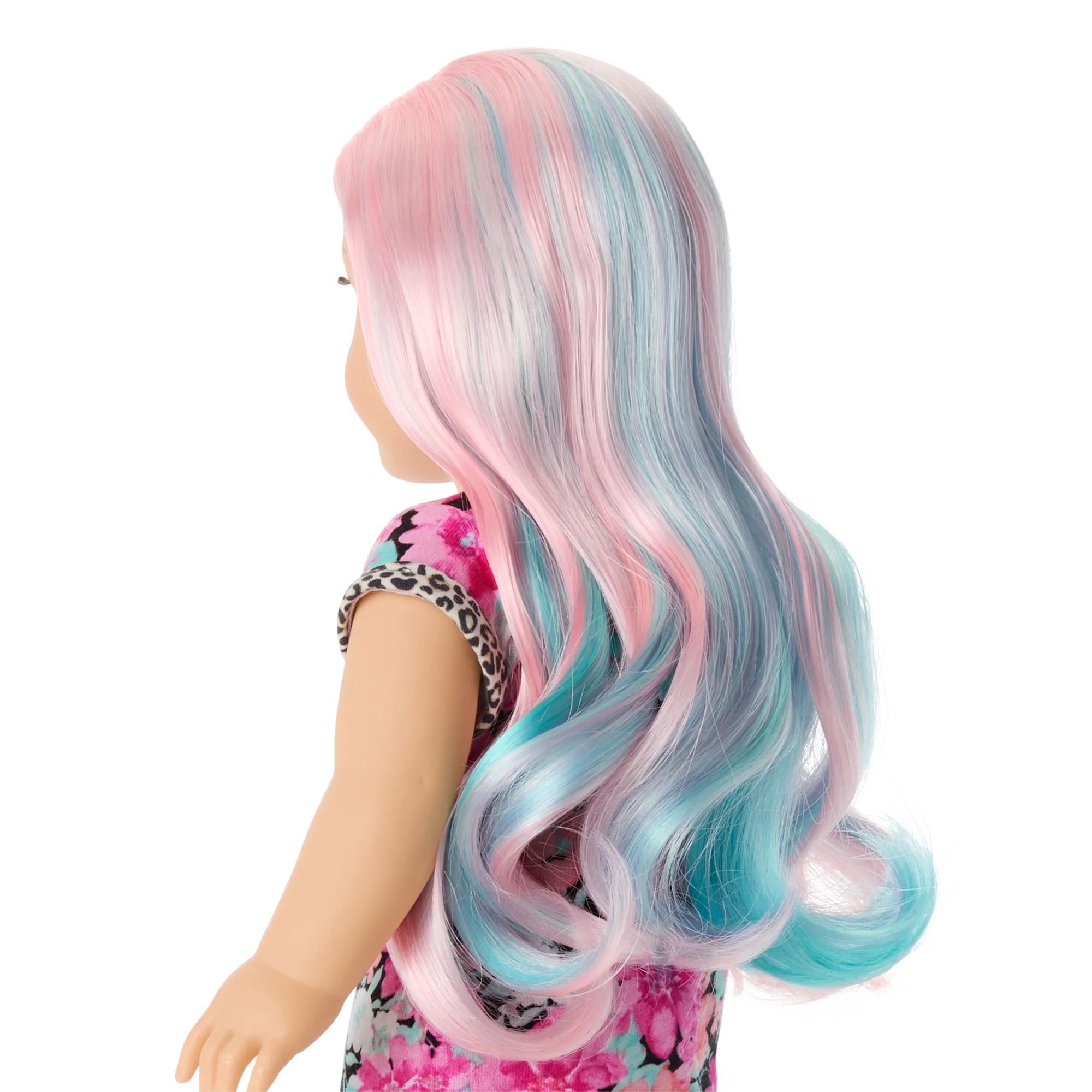 Truly Me™ 18-inch Doll #129 with pastel multicolor hair