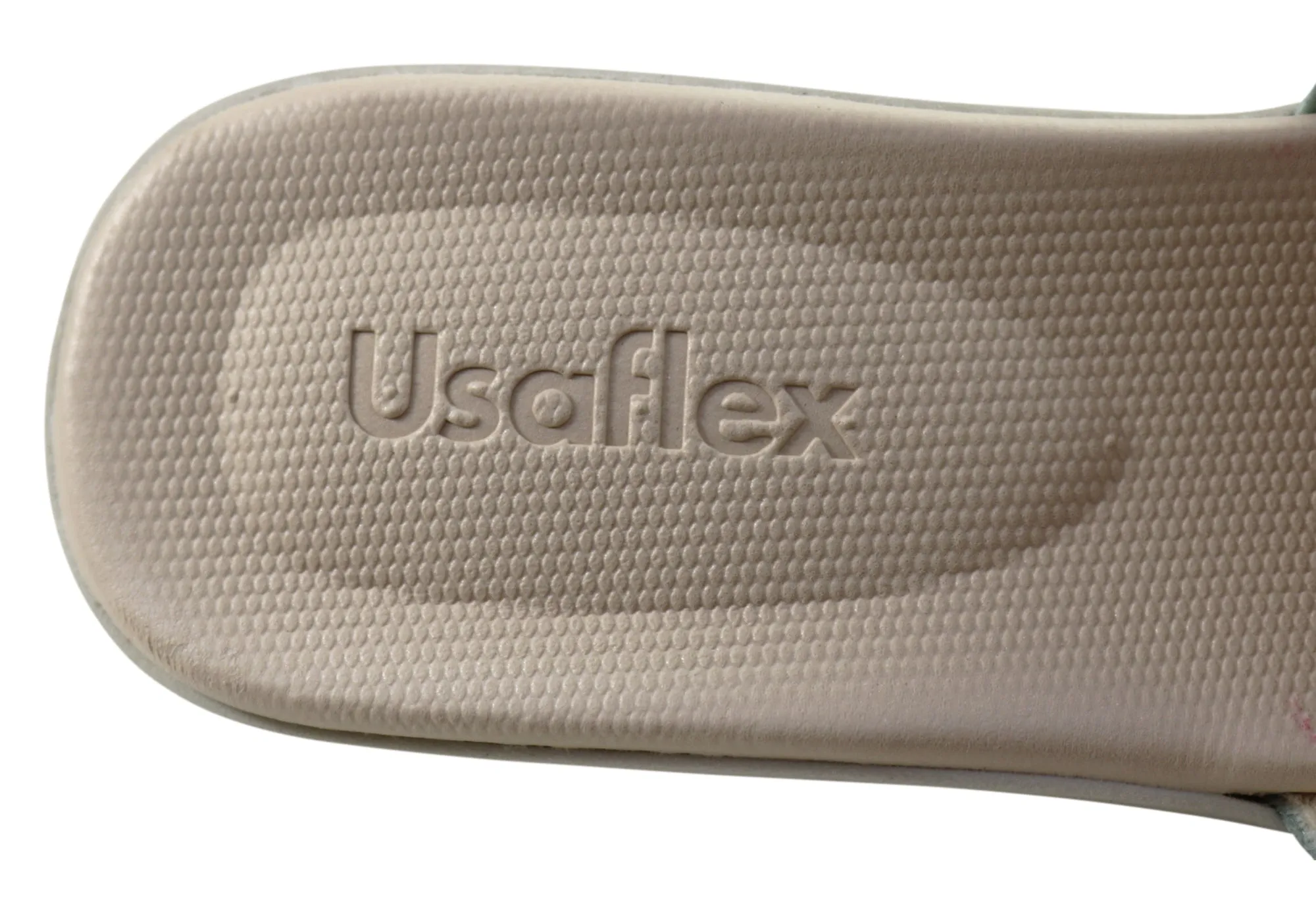 Usaflex Sunrise Womens Comfort Leather Slides  Made In Brazil