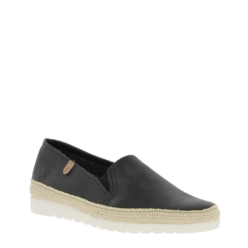 Verbenas Nuria Black Slip On