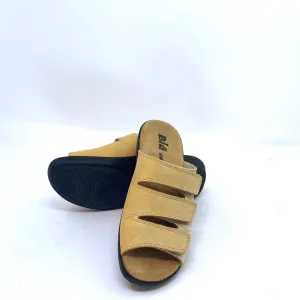 Vintage Big Comfort by Bighorn Sand-Olive Nubuck Slides