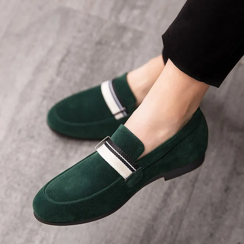 West Louis™ American Style Suede Trendy Loafers