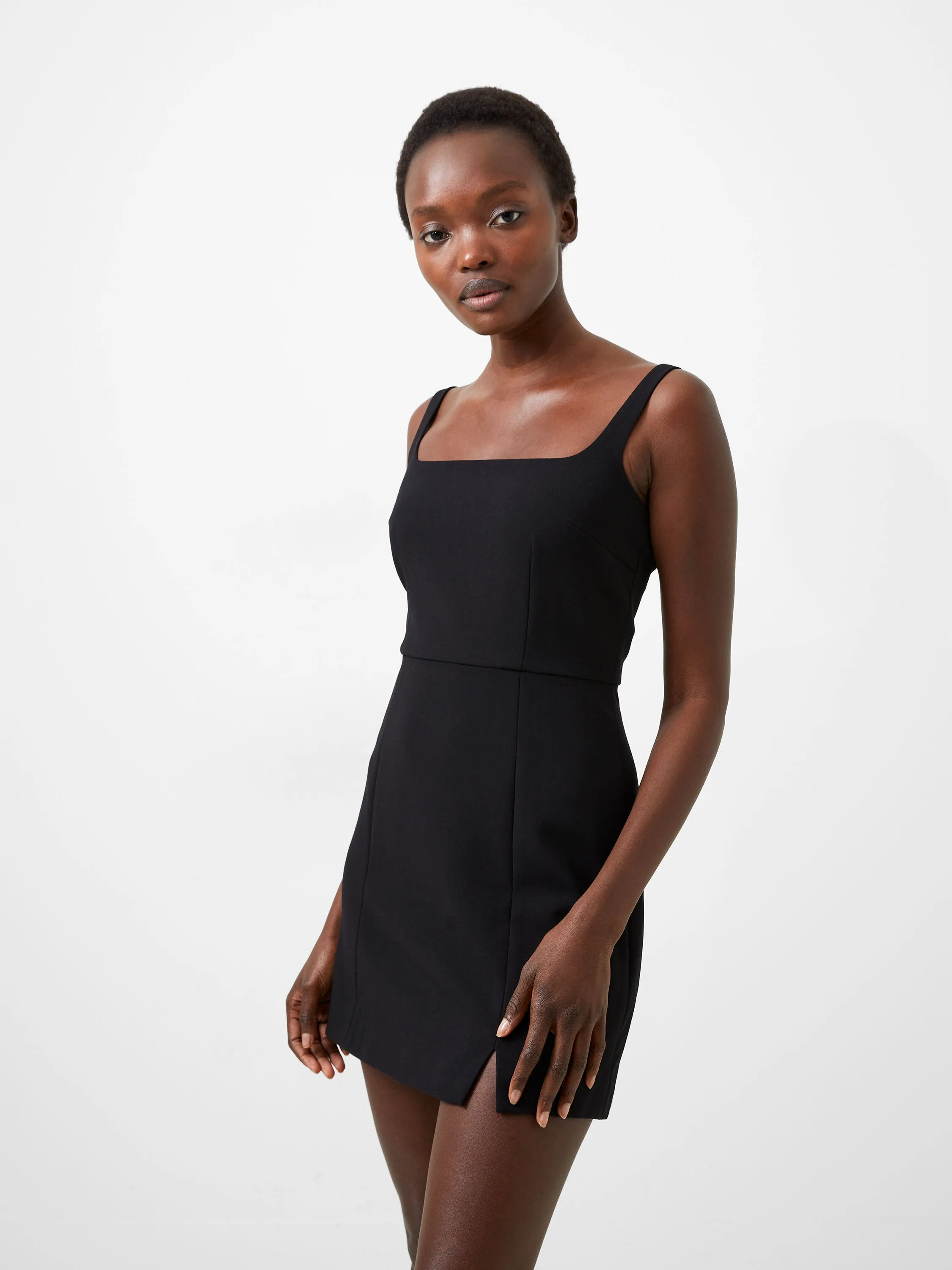 Whisper Square Neck Strappy Dress